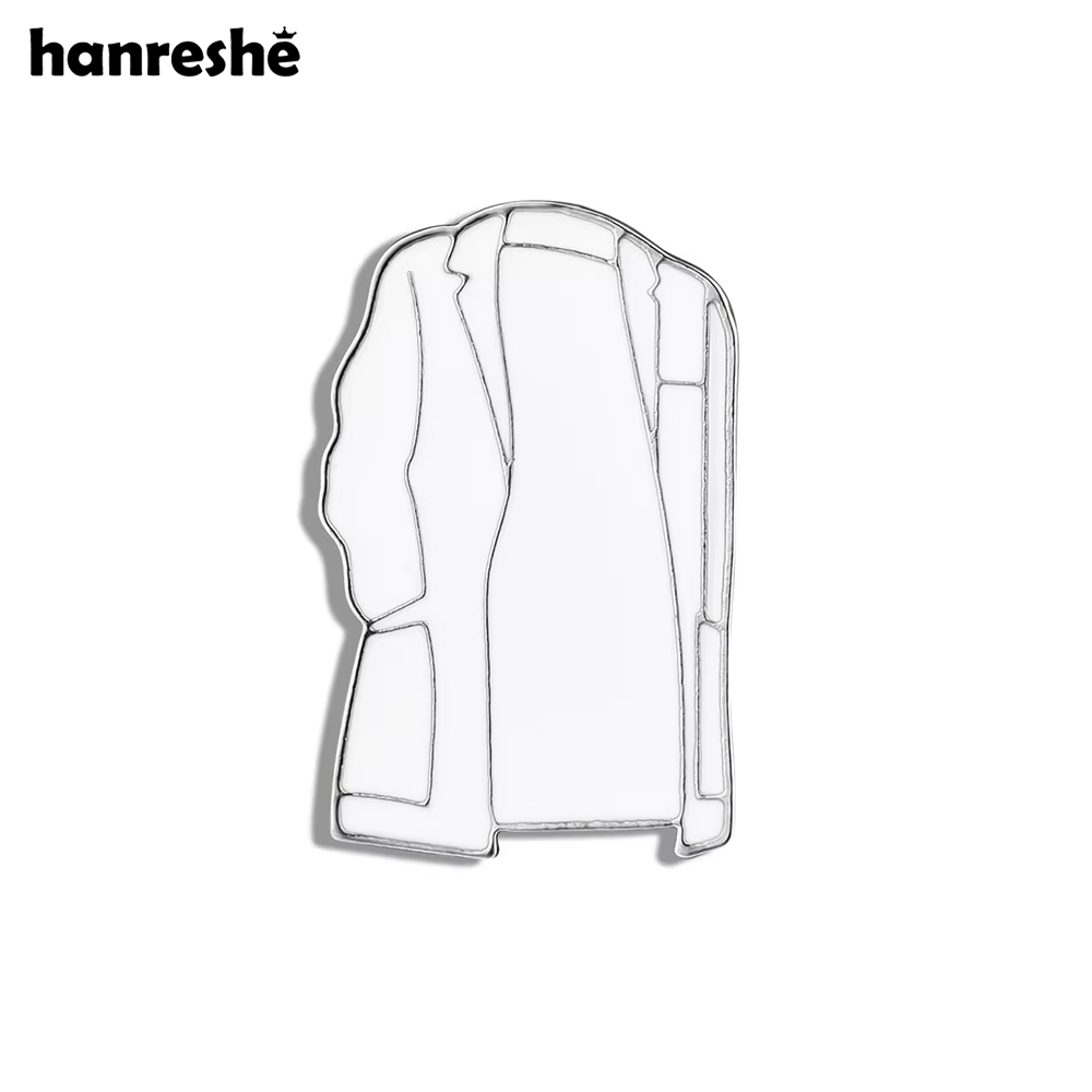 Medical Lab Scientist - Hanrelhe White Coat spilla smaltata Pin