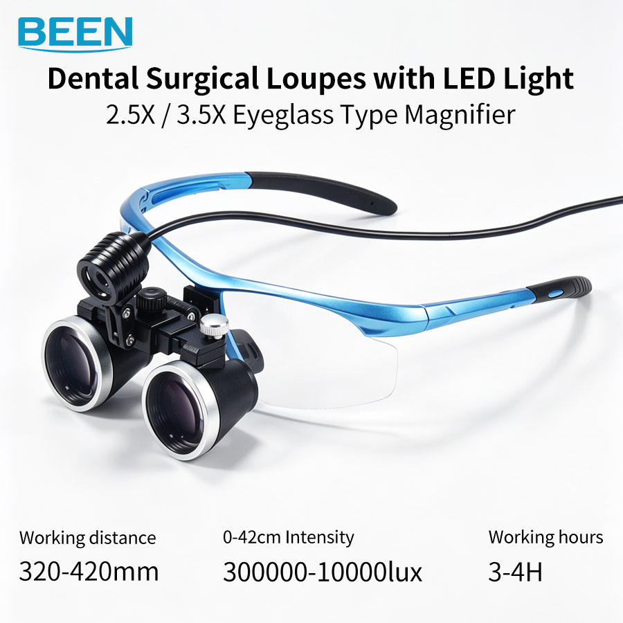 Medical Laboratories - Lente d'ingrandimento dentale 2.5x420mm, lente d'ingrandimento