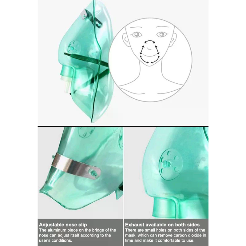 Maschera Facciale per Ossigeno - Oxygen Mask Non-Rebreather recensione e prezzo