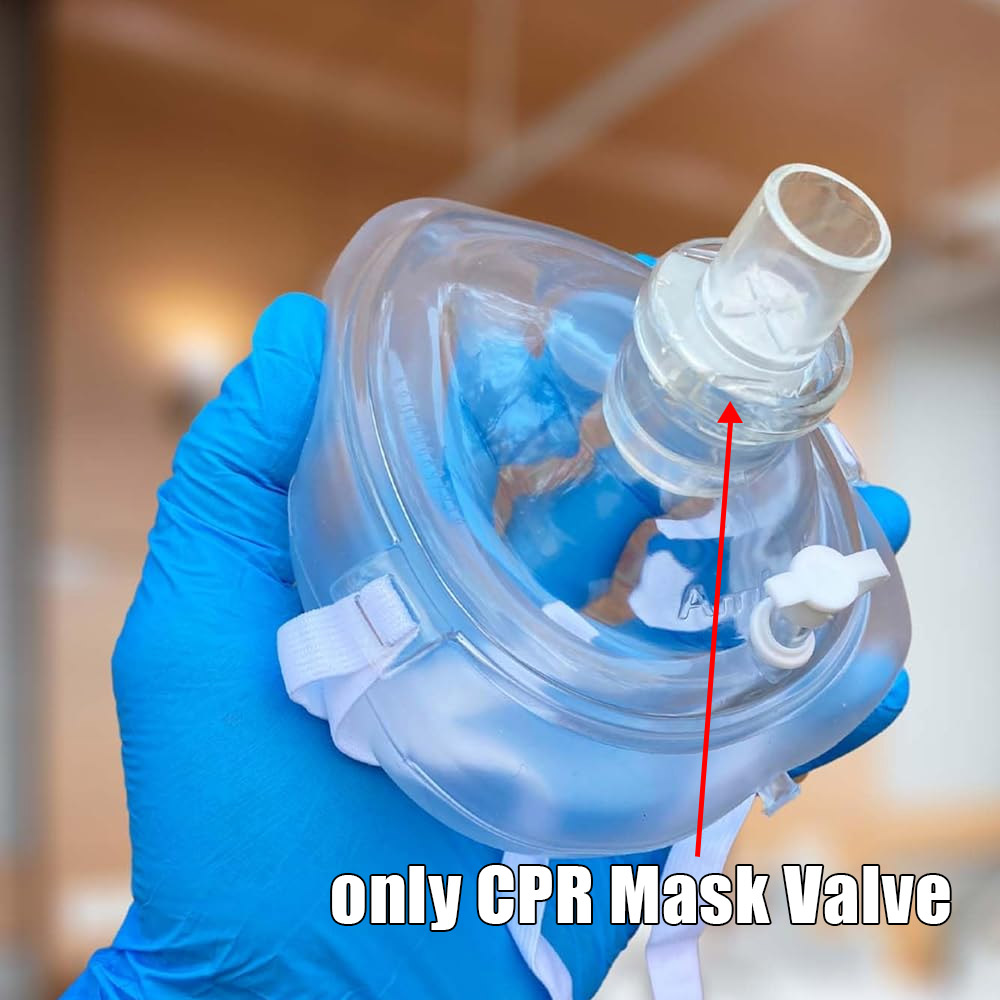 Maschera CPR tascabile con val - Oxygen Mask Non-Rebreather recensione e prezzo