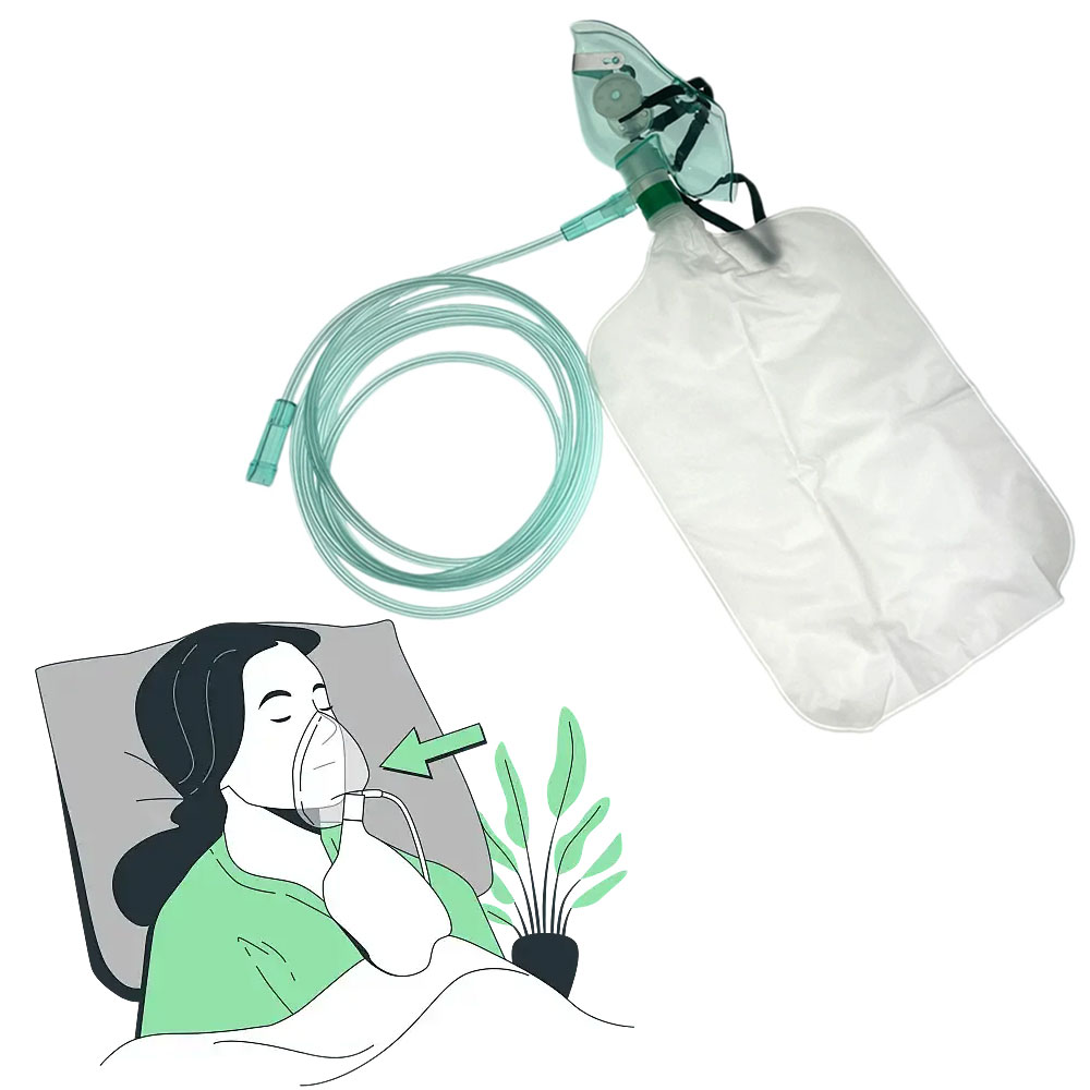 Maschera per ossigeno monouso  - Oxygen Mask Non-Rebreather recensione e prezzo