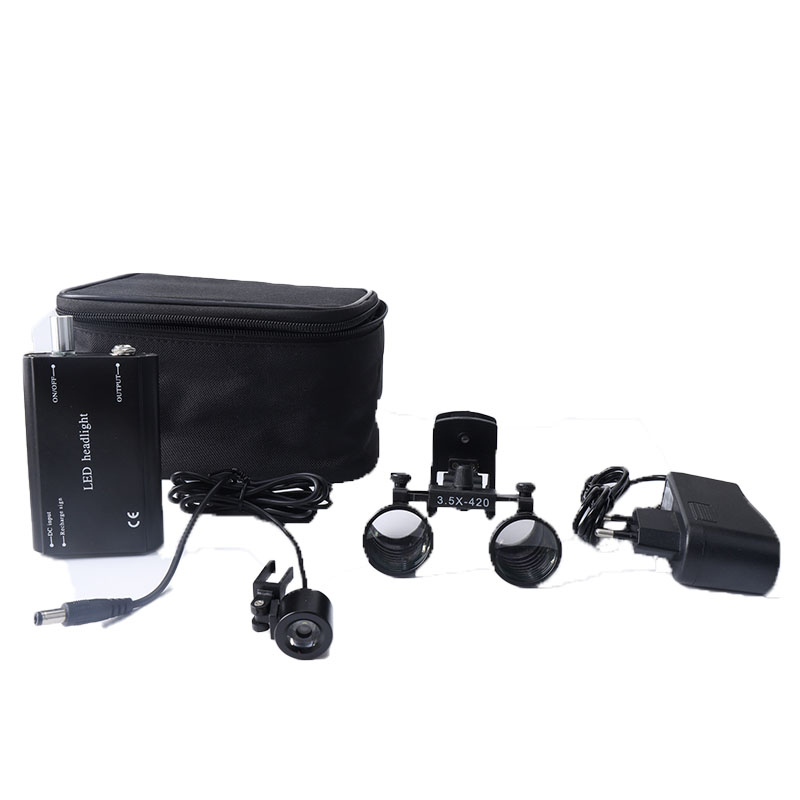 2.5X/3.5X occhialini dentali C - Led Medical Headlight recensione e prezzo
